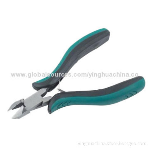 Cutting Pliers, OAL 130mm, Non-slip Handle, Copper 1.3mm Application, 728